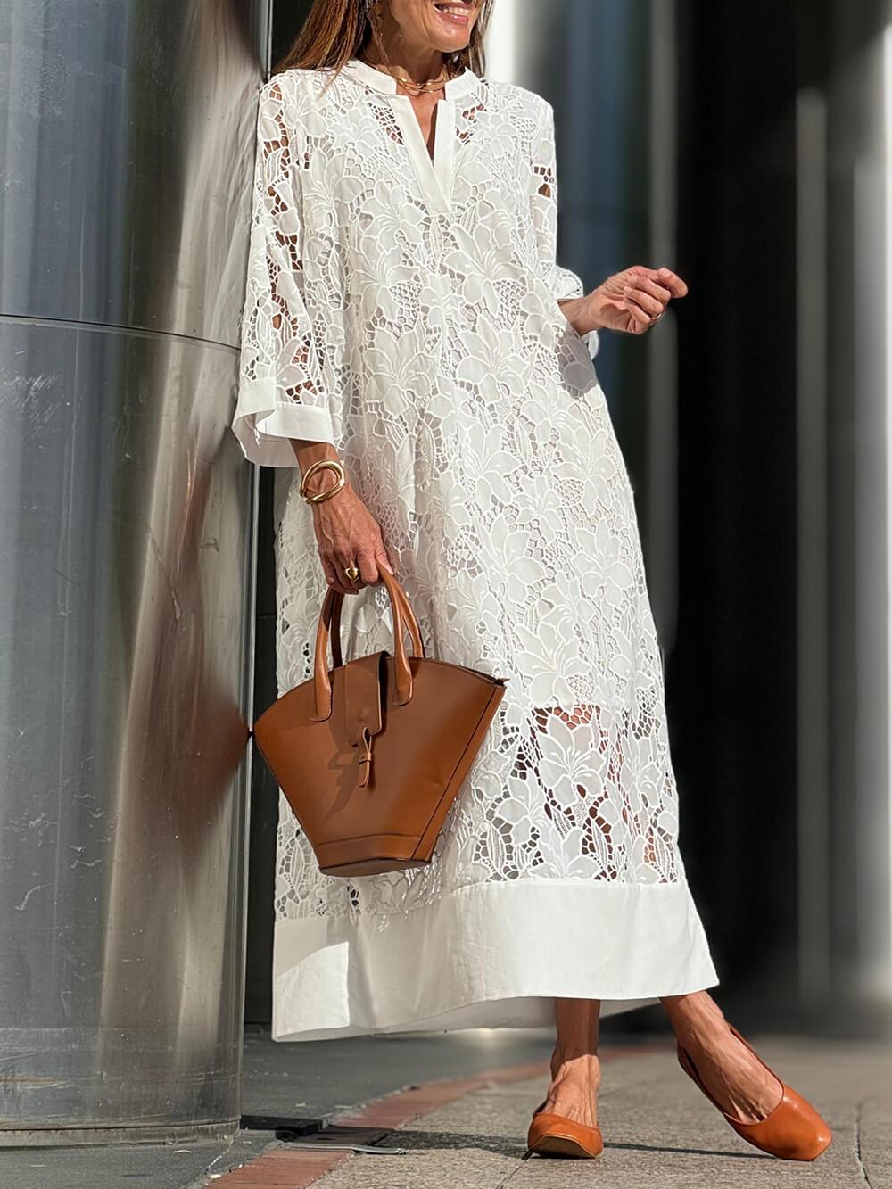 casual lace midi dress Elena Size:42x34 Boys Next Navy Blue truefit:root:dyer-sheer-sleeve-mini-dress-navy Short sleeve neck Adjustable straps Invisible