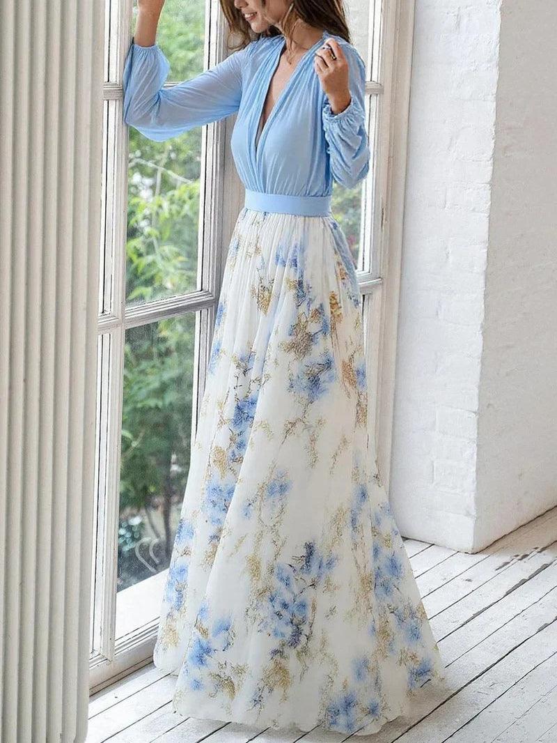Elise Floral Maxi Dress