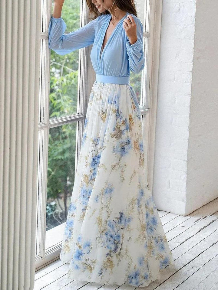 Elise Floral Maxi Dress