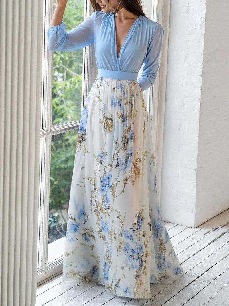 Elise Floral Maxi Dress