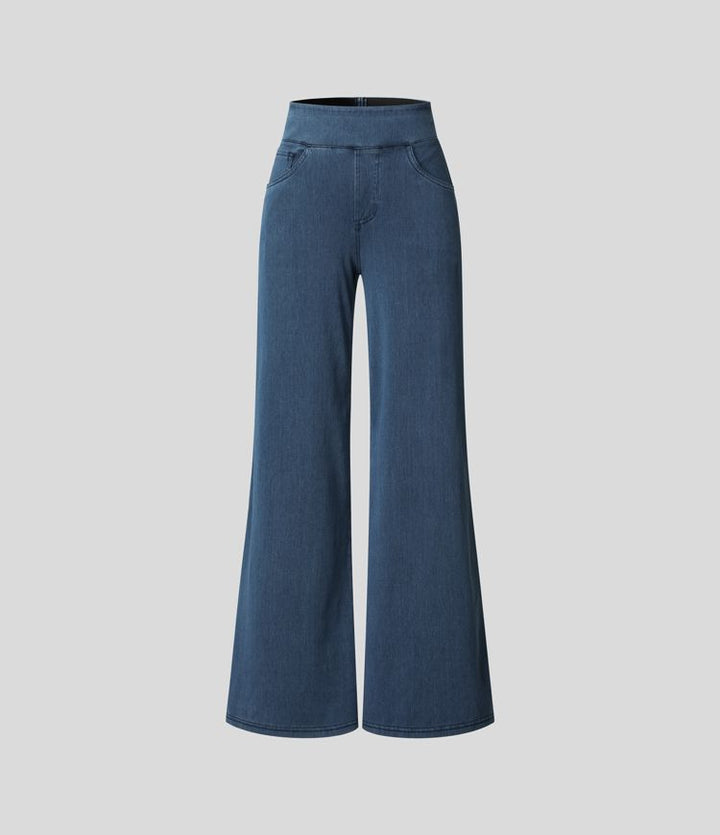 Georgina | High-Waist Flare Wide-Leg Jeans