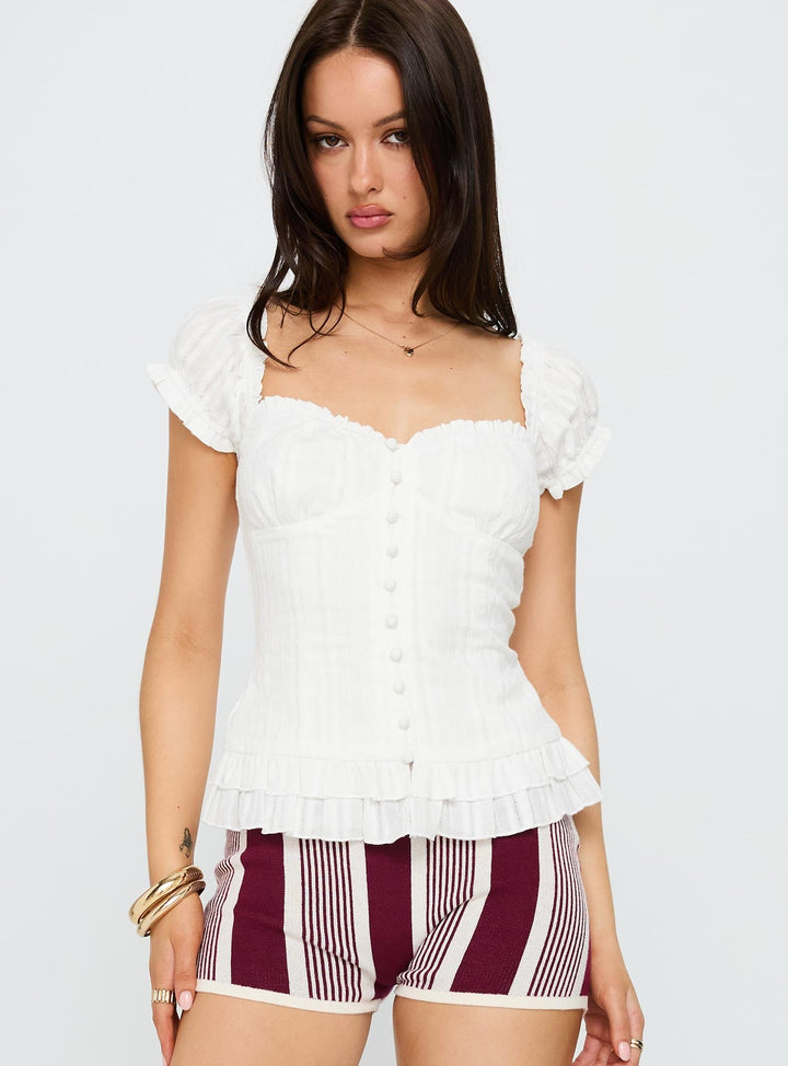 Rosalie Frill Blouse