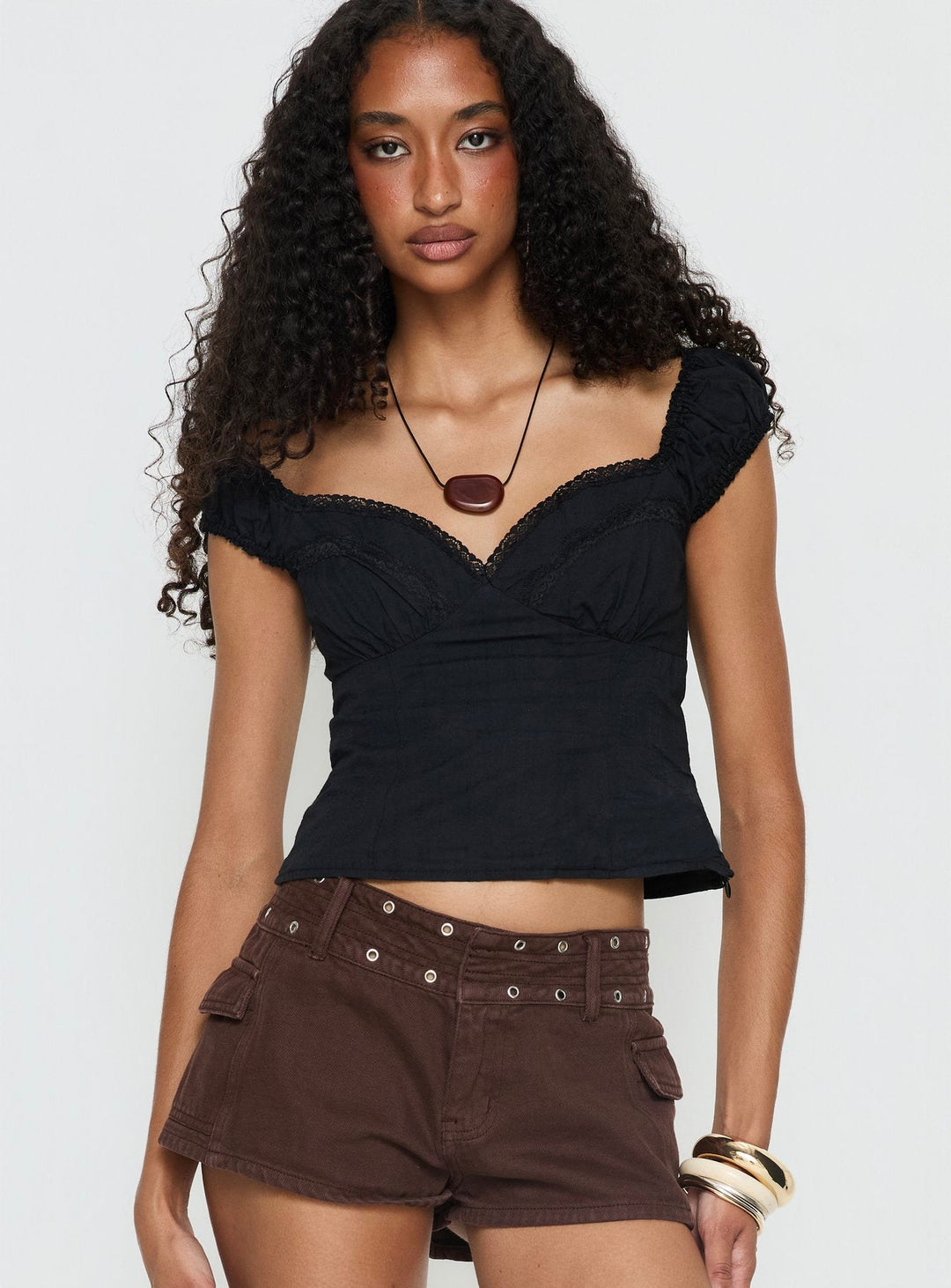 Nora Lace Crop Top