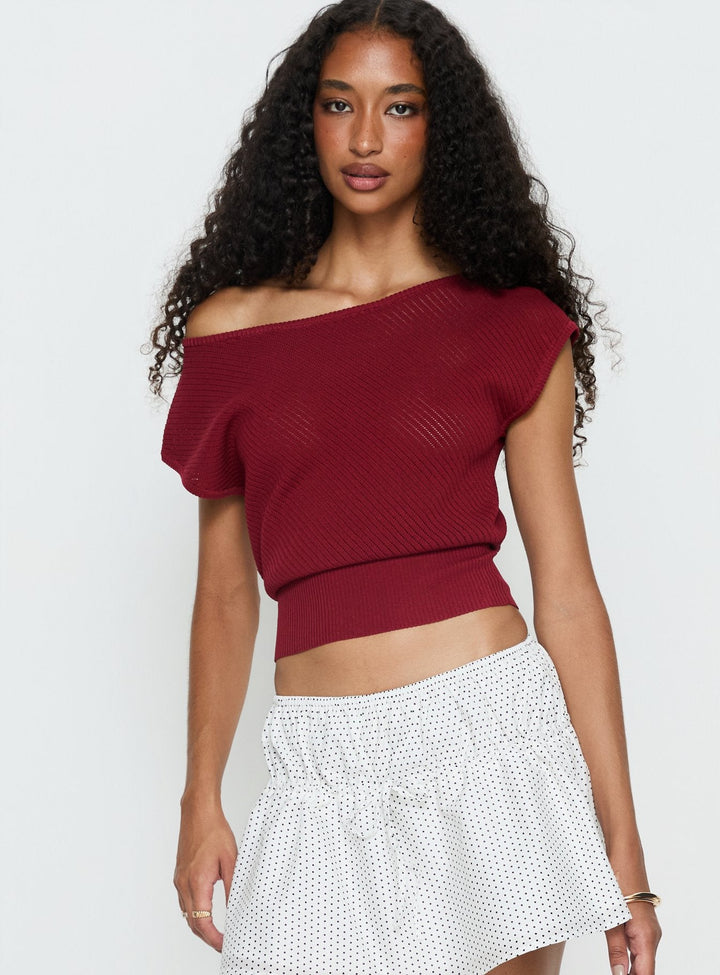 Hazel Cinched Knit Top
