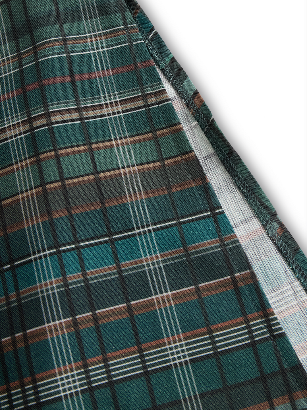 Harper Plaid Shirt Maxi Dress