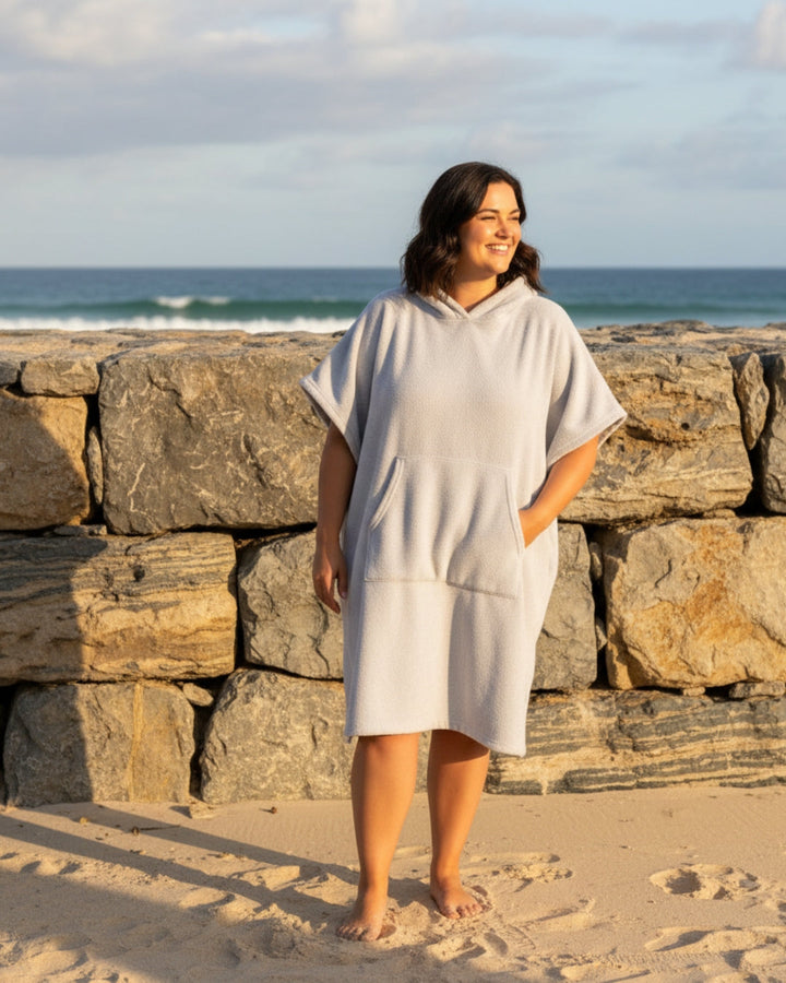 Uma Poncho Midi Dress