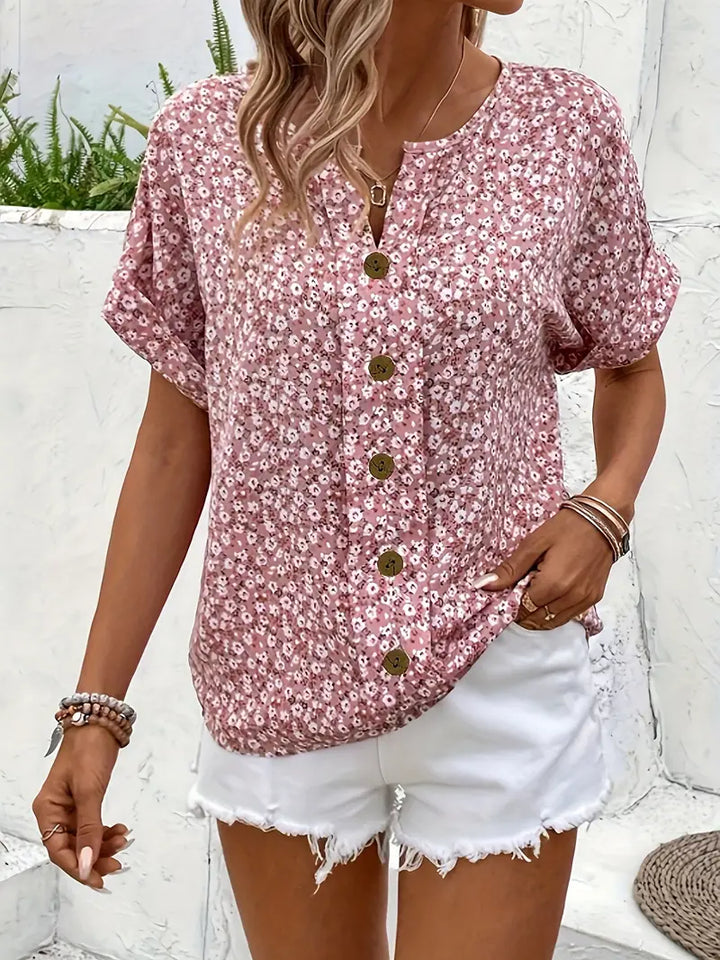 Rosamund | Floral Print Blouse