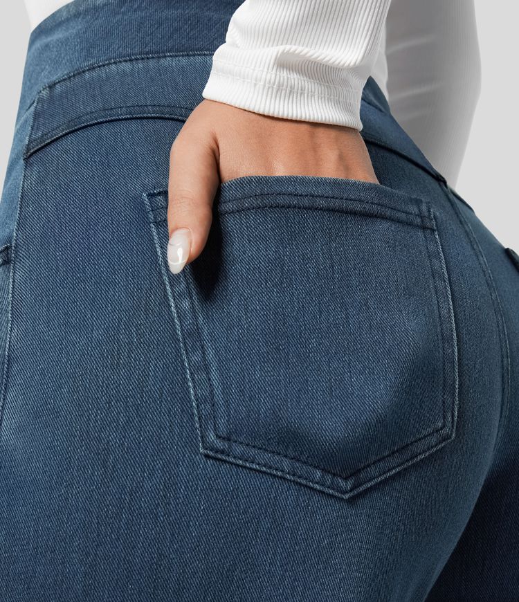Georgina | High-Waist Flare Wide-Leg Jeans