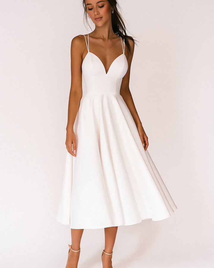 Vanna Strappy Midi Dress