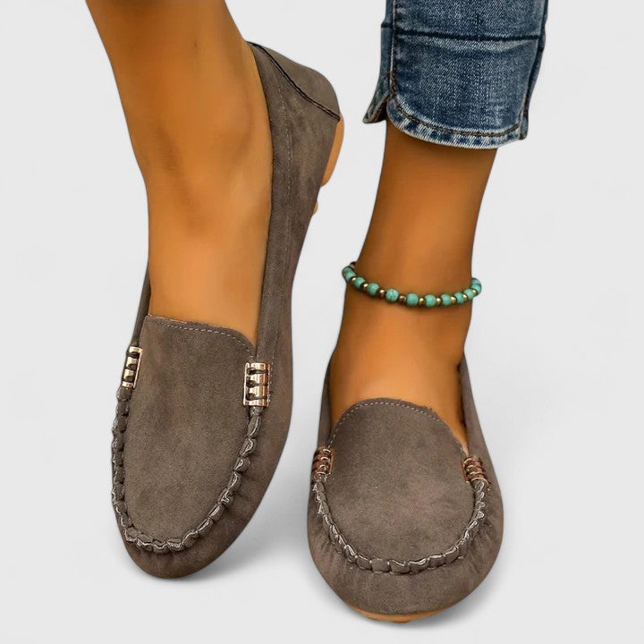 Karlene Metal Loafers