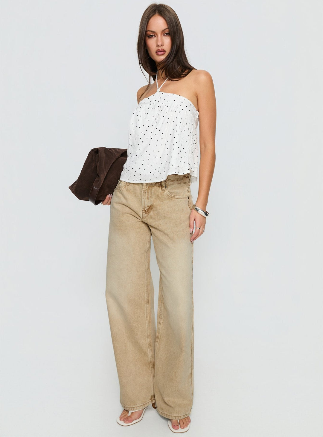 Cora Polka Dot Blouse