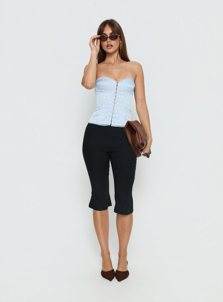 Sloane Polka Dot Corset Top