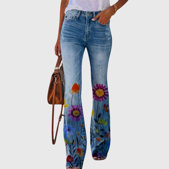 Lydia Floral Jeans