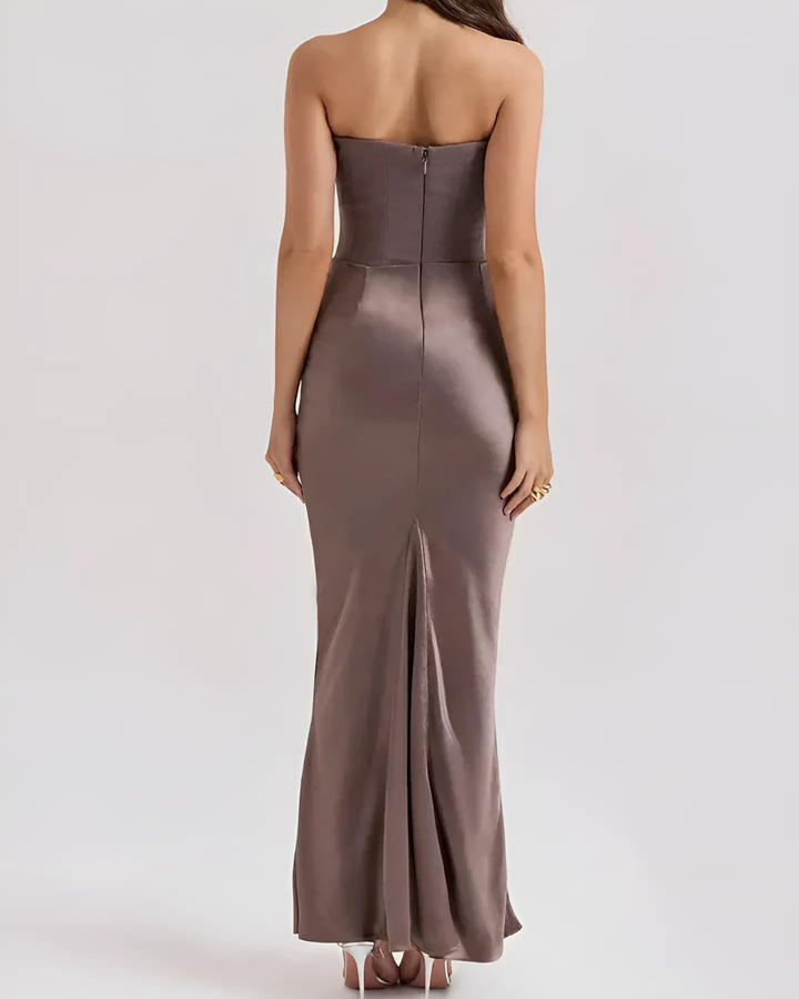 Camille Draped Maxi Dress