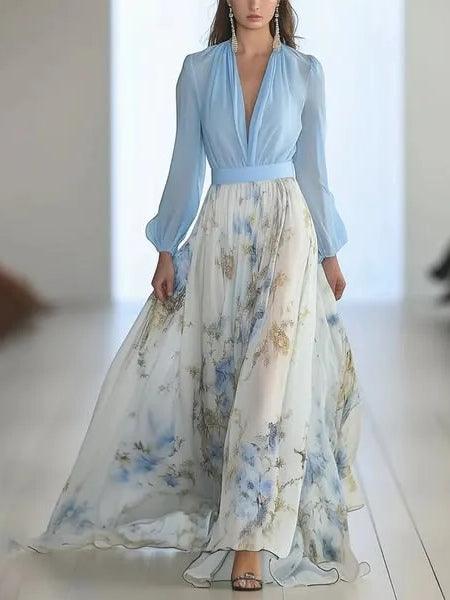 Elise Floral Maxi Dress