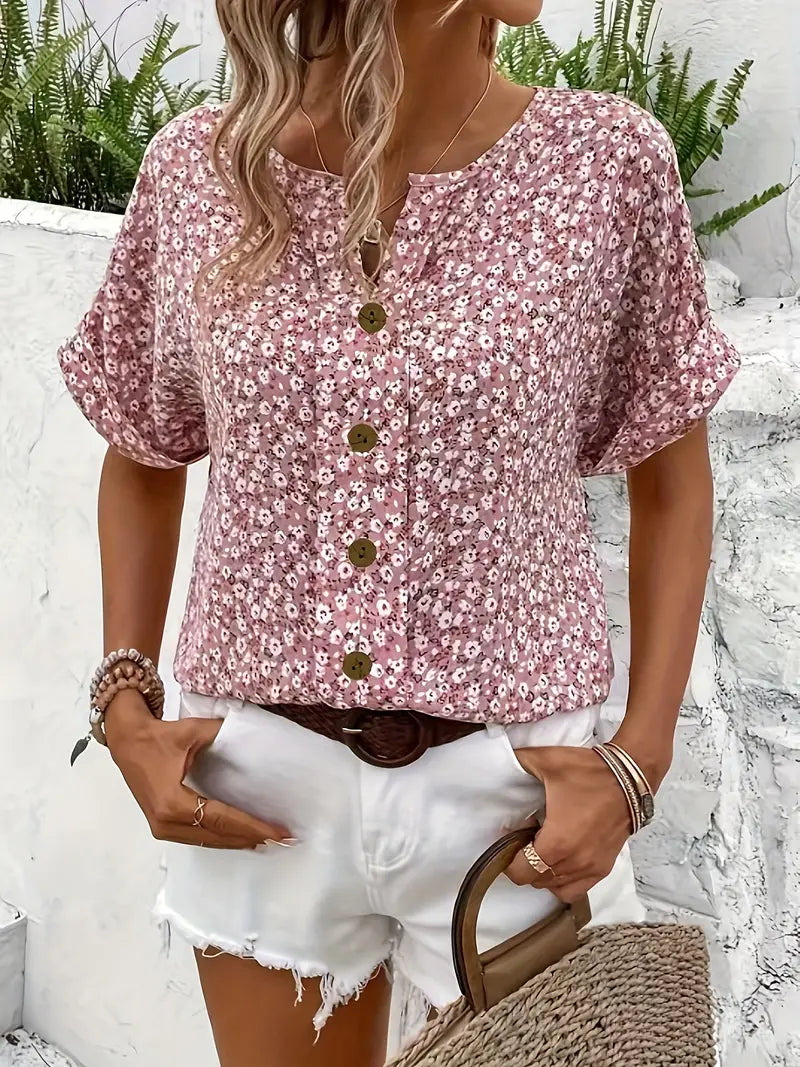 Rosamund | Floral Print Blouse