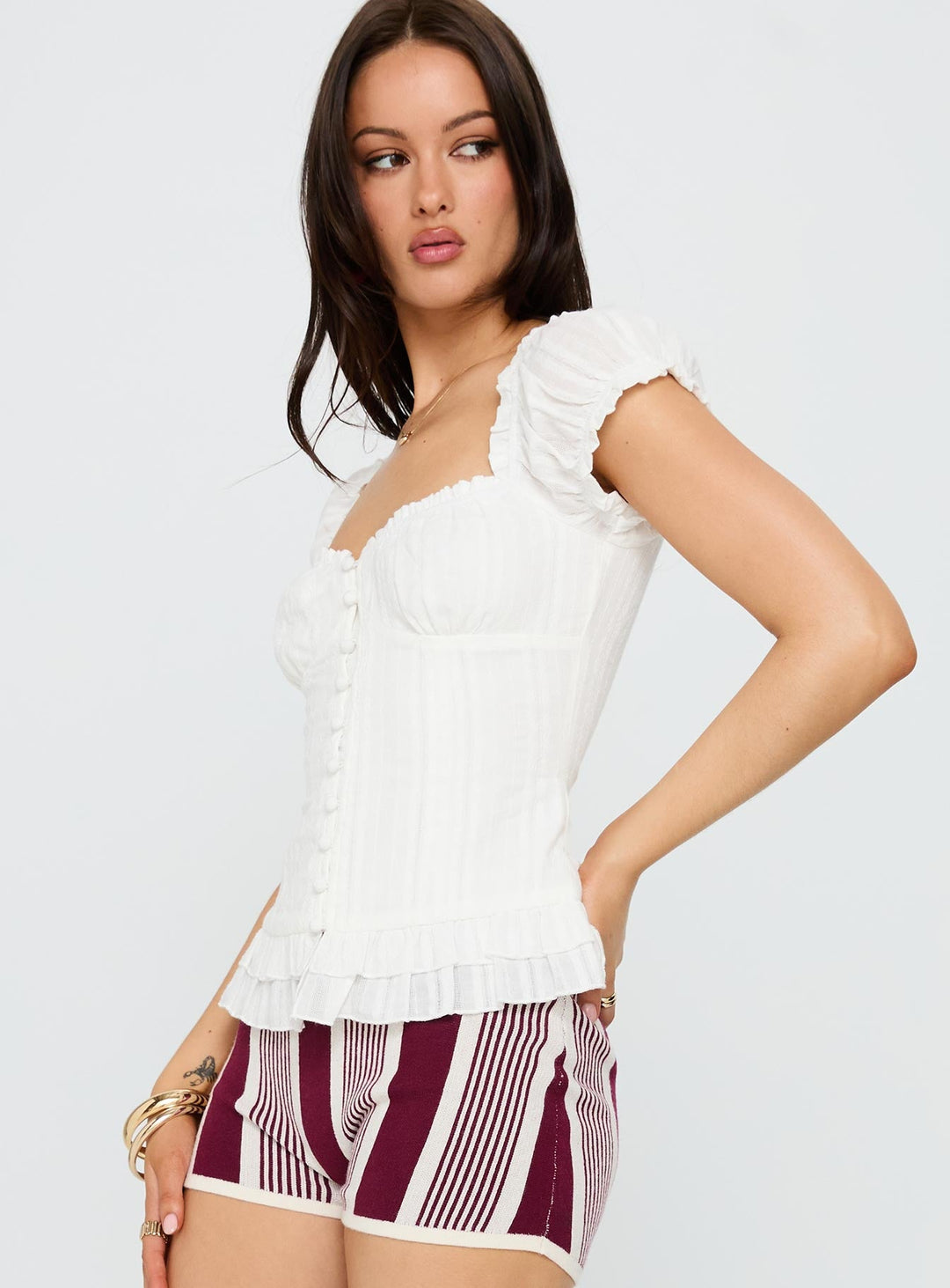 Rosalie Frill Blouse