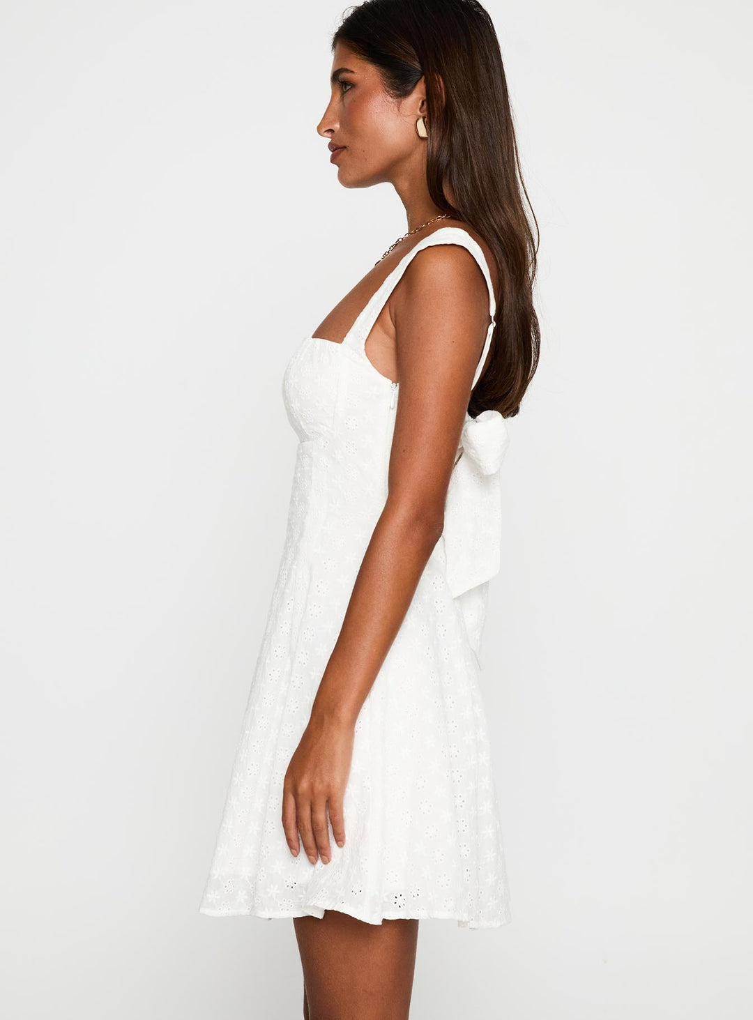 Sansa Bow Mini Dress