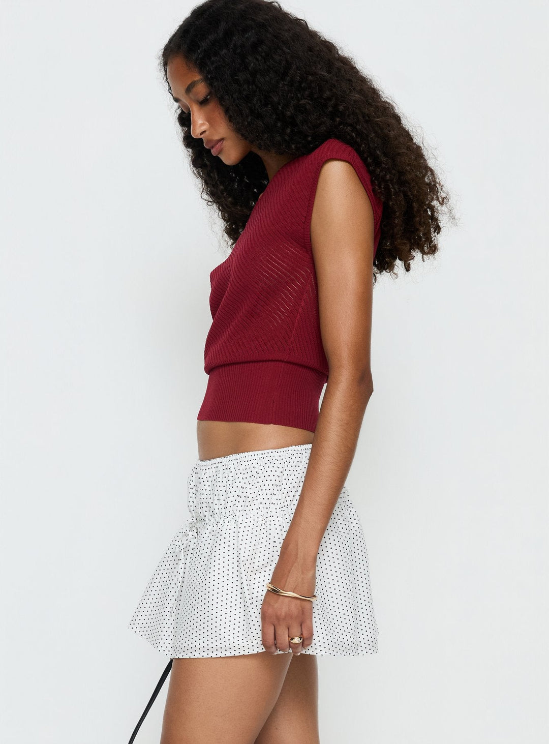Hazel Cinched Knit Top