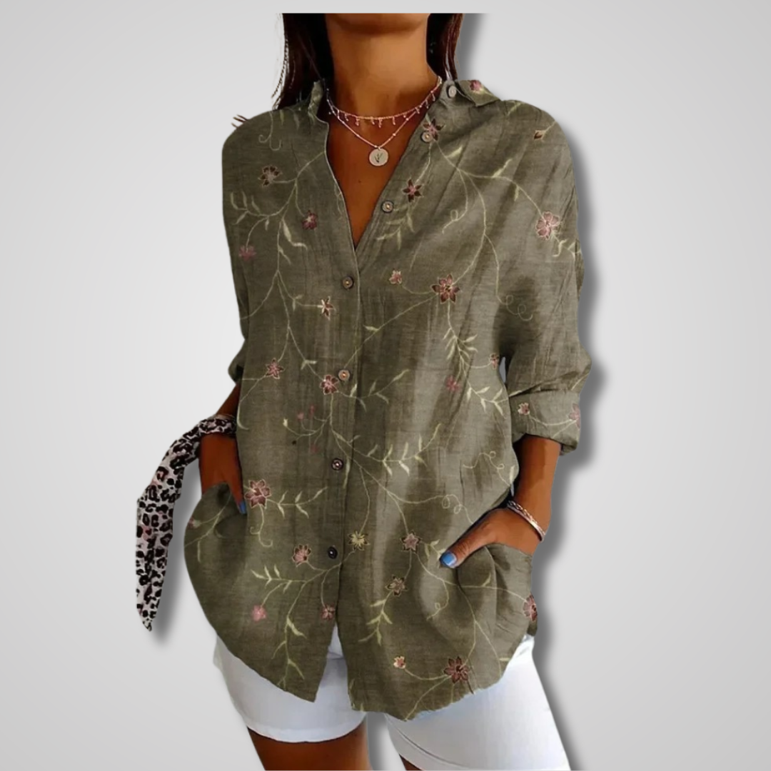 Dahlia Floral Shirt