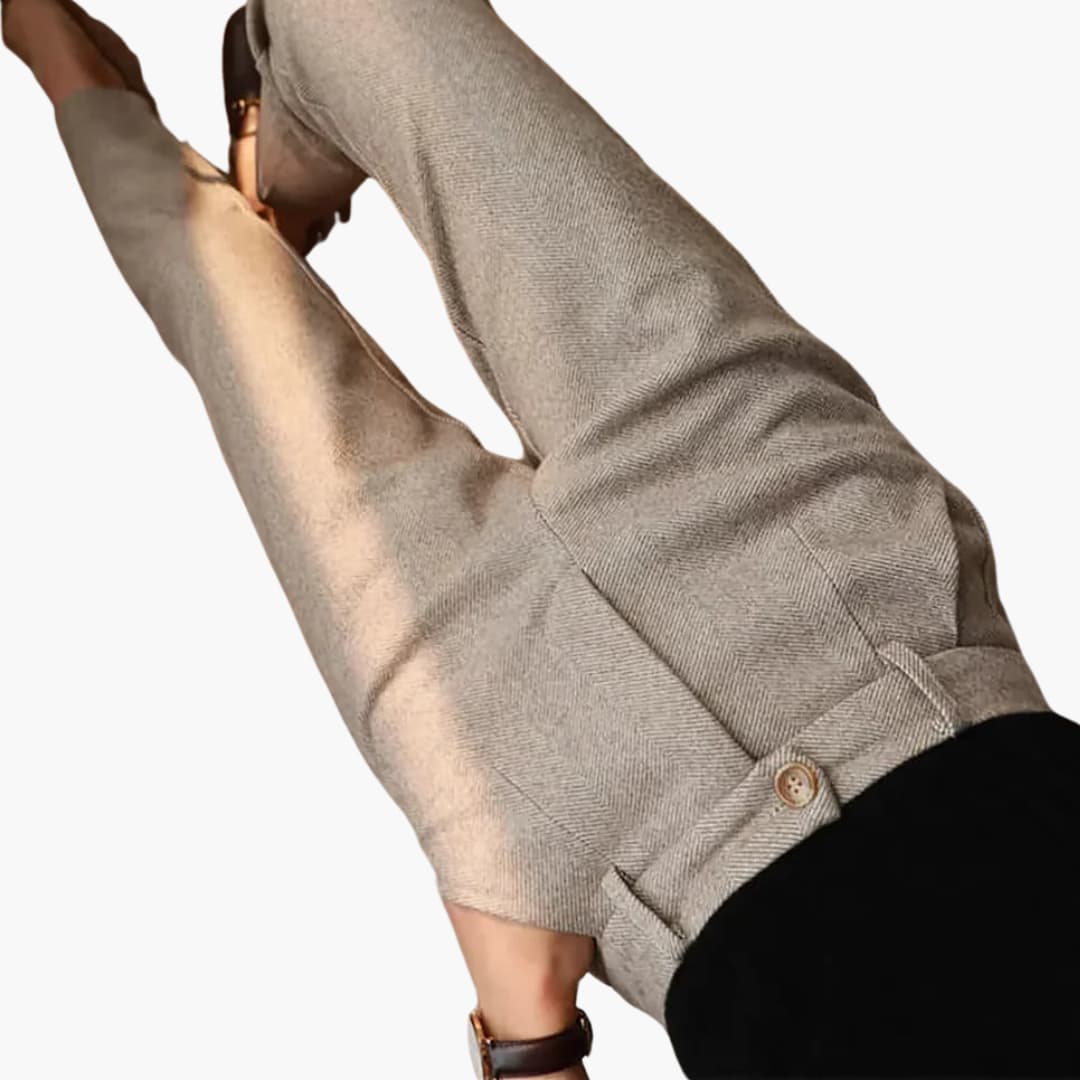 Catherine | Tailored Straight-Leg Trousers