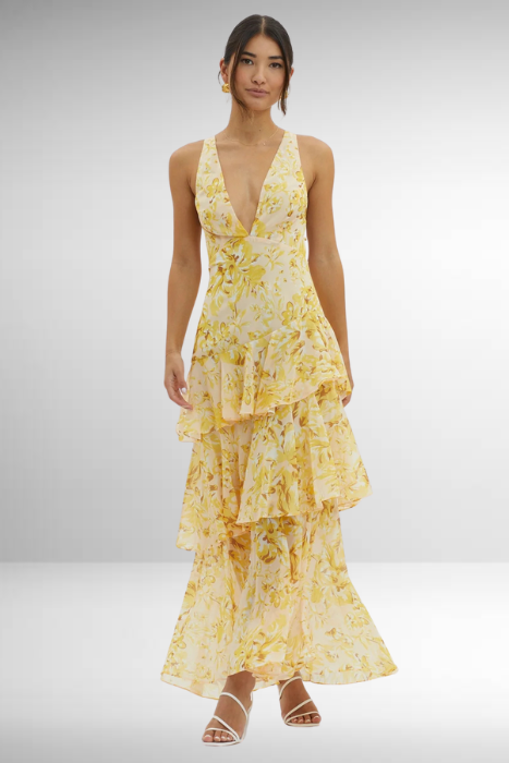 Yuki Tiered Maxi Dress