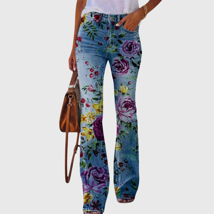 Lydia Floral Jeans