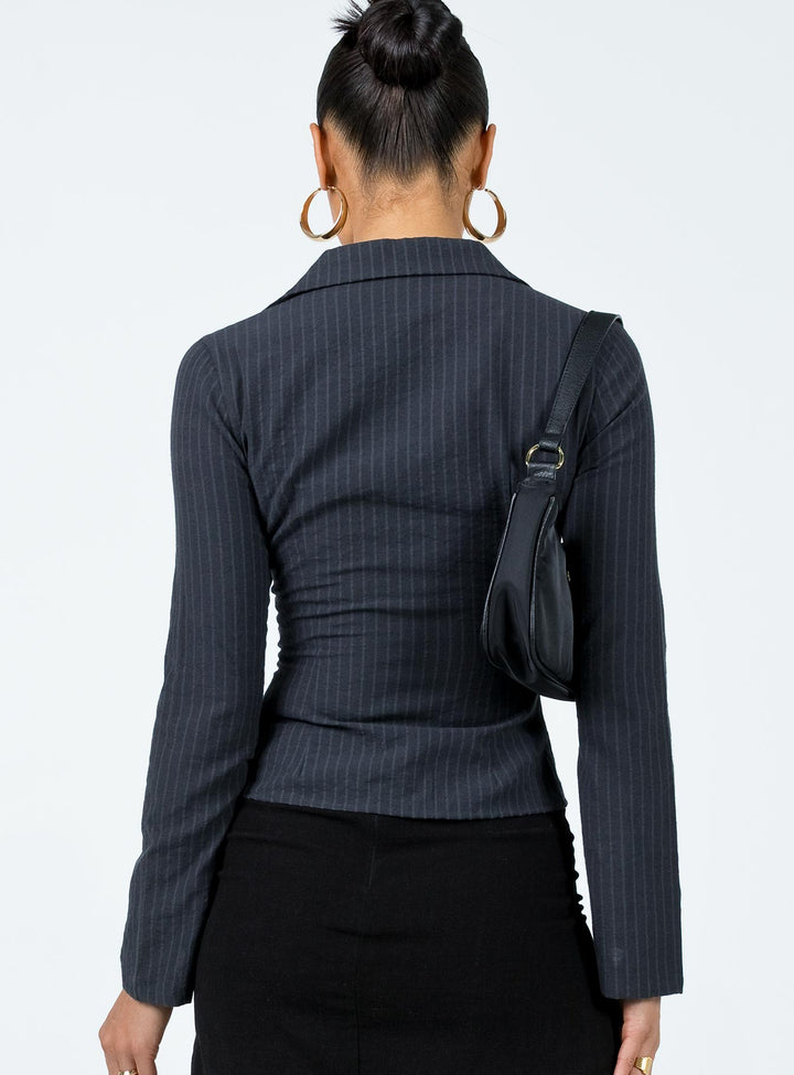 Celeste Pinstripe Blouse