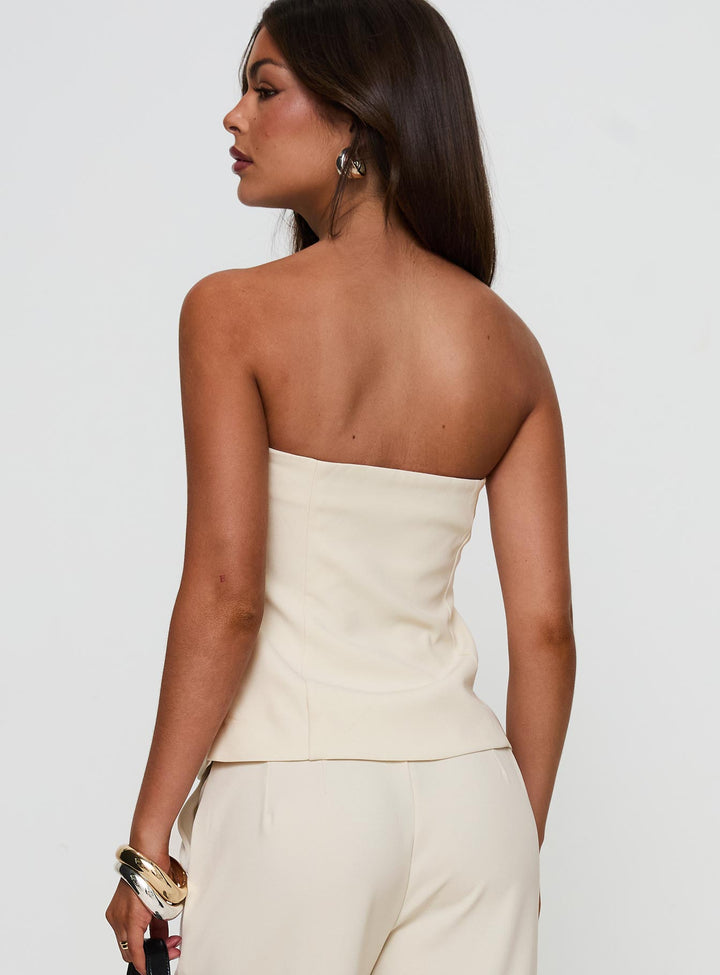 Adriana Strapless Top