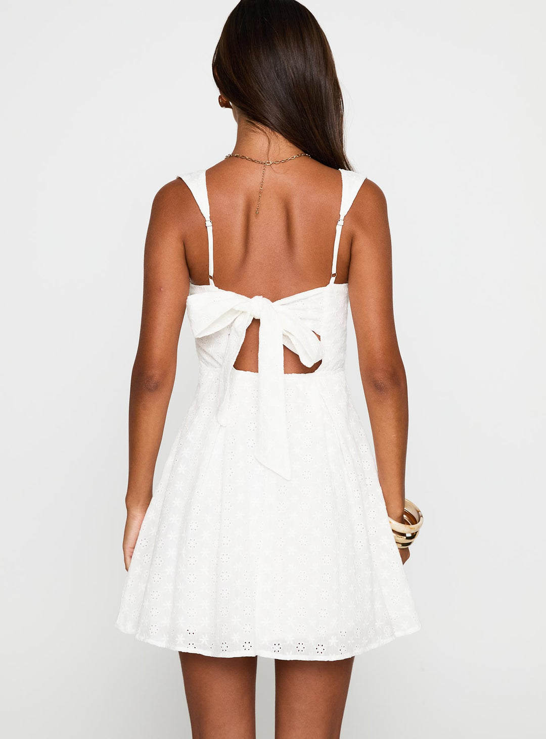 Sansa Bow Mini Dress
