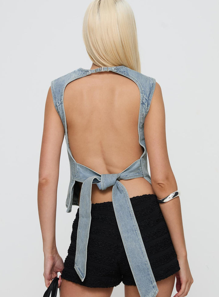 Estelle Open Back Top