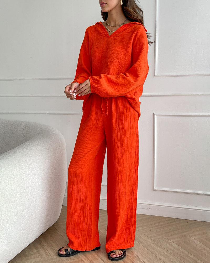 Maeve Autumn Wide Leg Pants