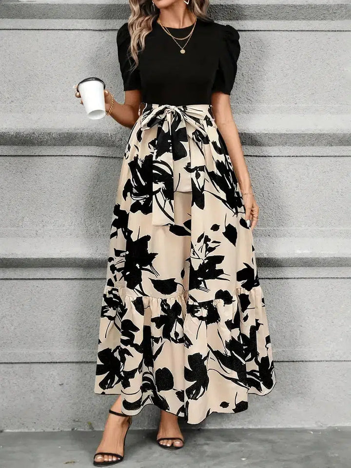 Anouk | Floral Ruffle Maxi Dress