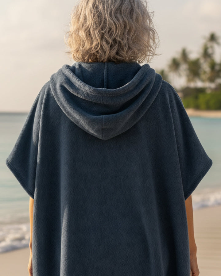 Uma Poncho Midi Dress