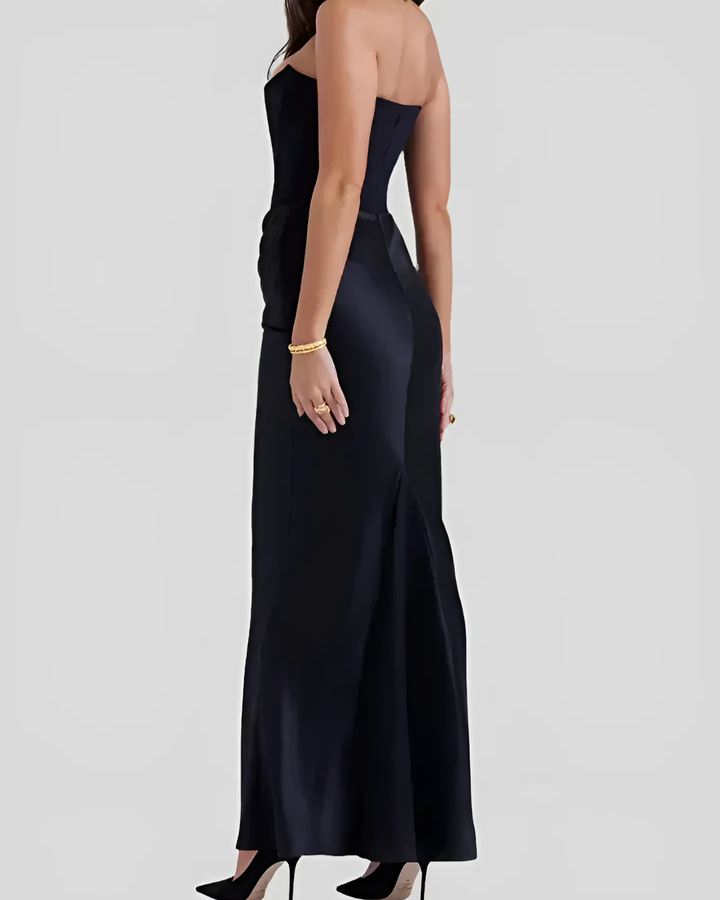Camille Draped Maxi Dress