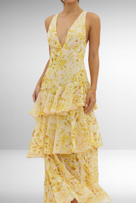 Yuki Tiered Maxi Dress