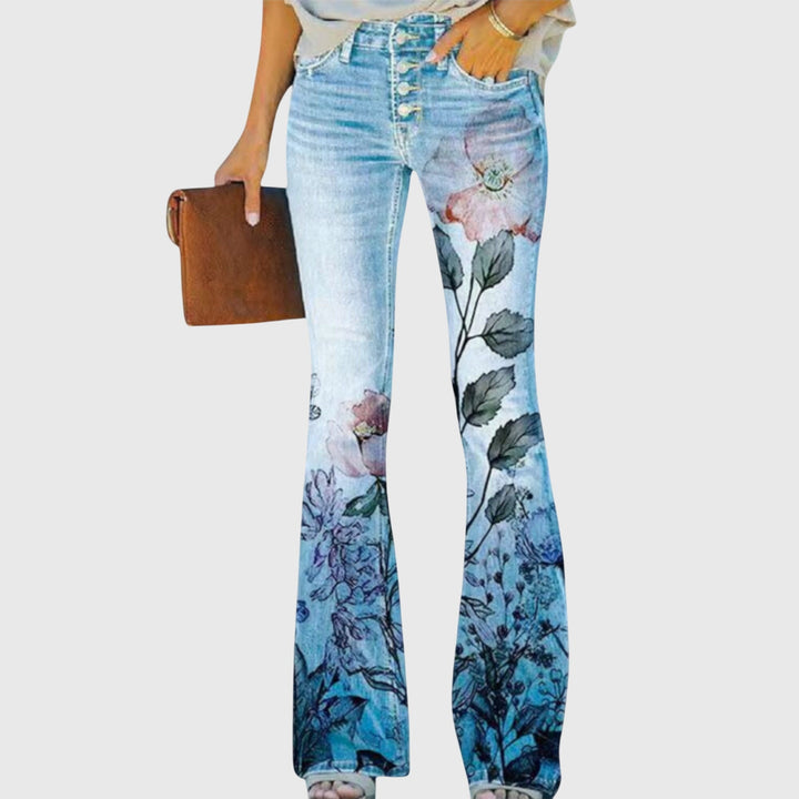 Lydia Floral Jeans
