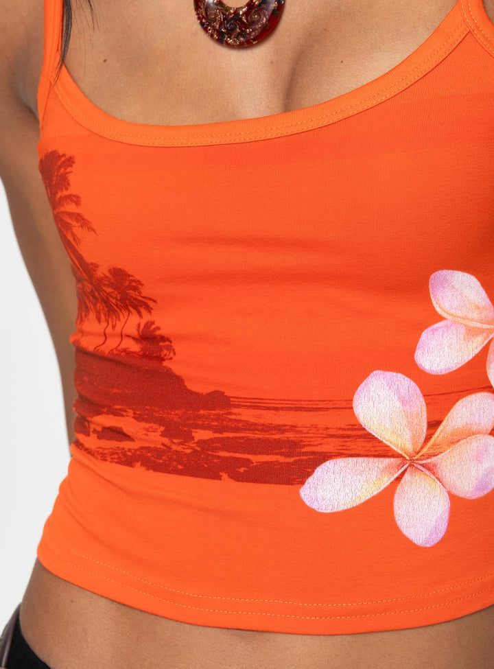 Sasha Graphic Tank Top