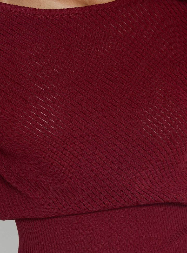 Hazel Cinched Knit Top