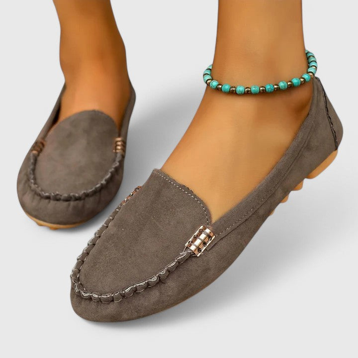 Karlene Metal Loafers