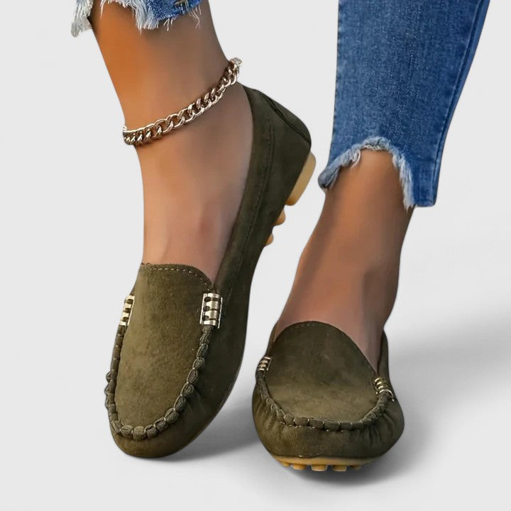Karlene Metal Loafers