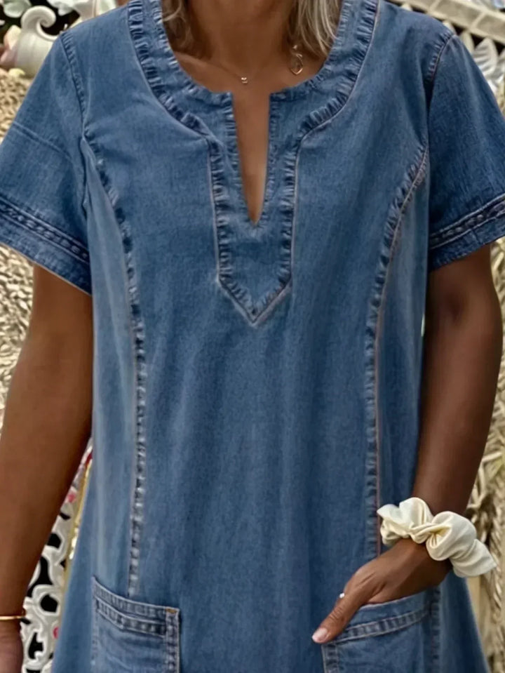 Thalia Pocket Midi Dress