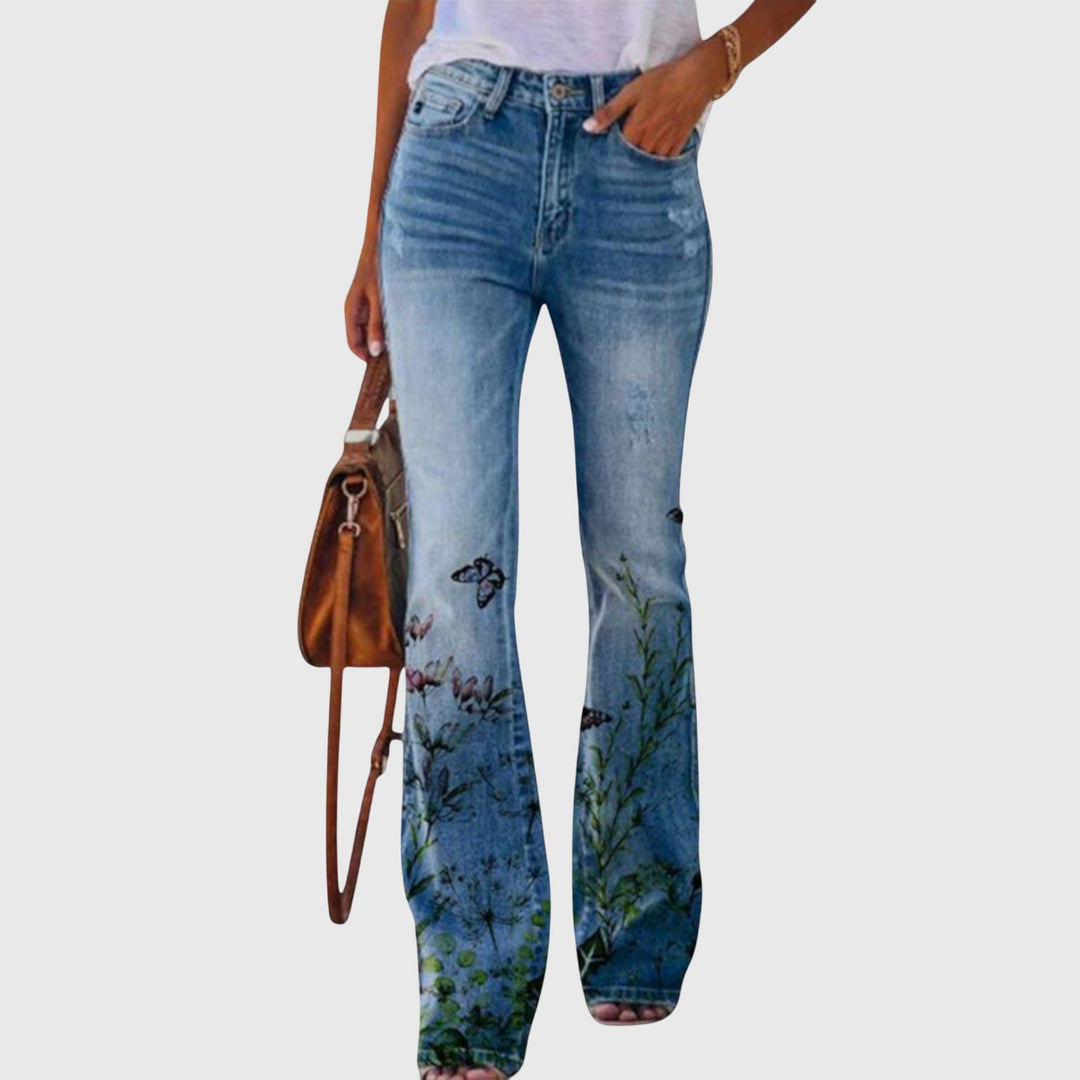 Lydia Floral Jeans