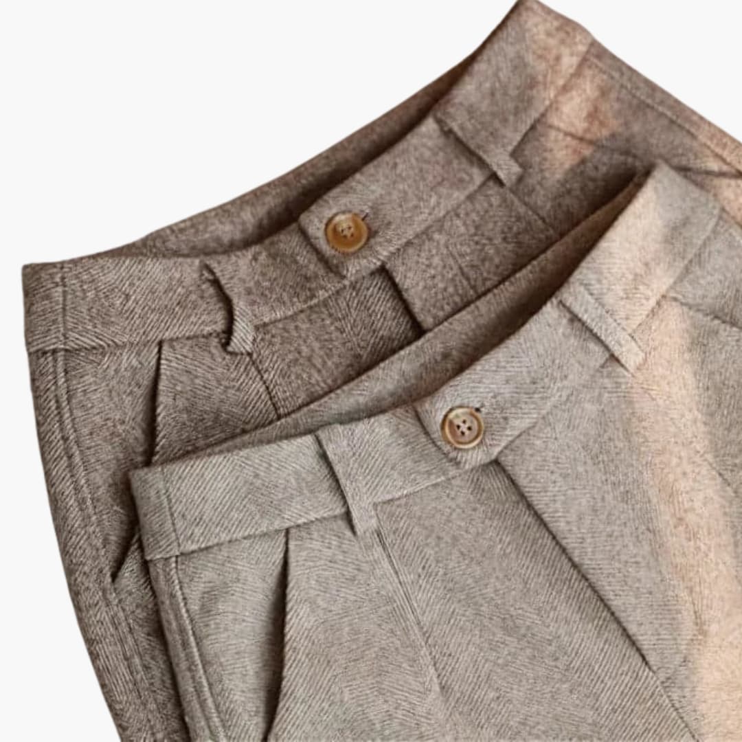 Catherine | Tailored Straight-Leg Trousers