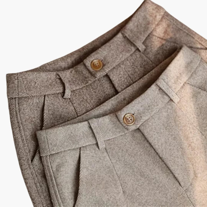 Catherine | Tailored Straight-Leg Trousers