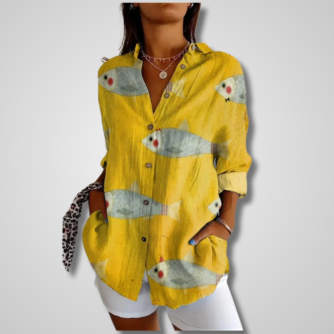 Dahlia Floral Shirt