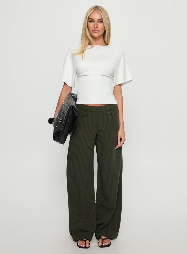 Zara Cinched Knit Top