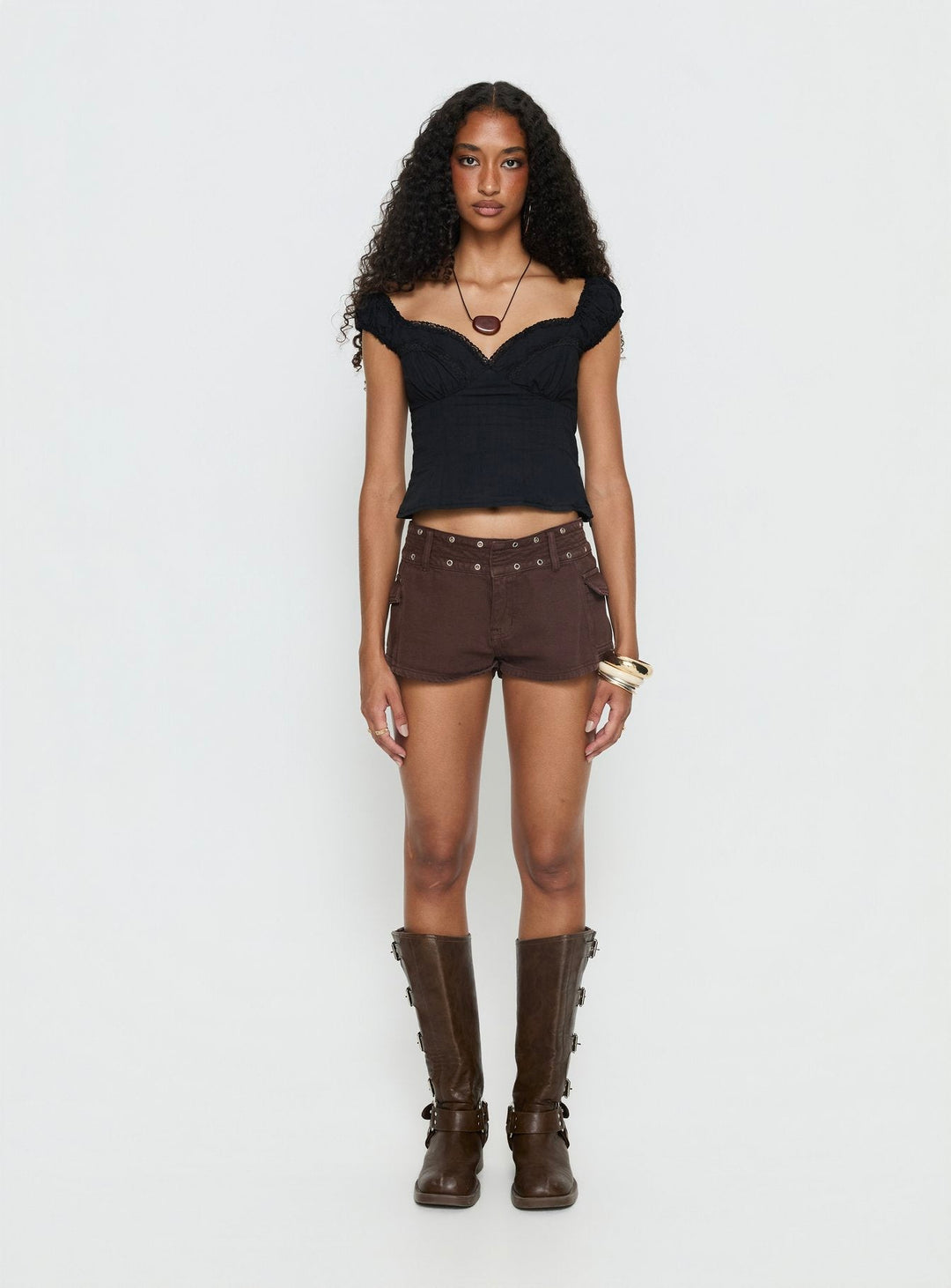 Nora Lace Crop Top