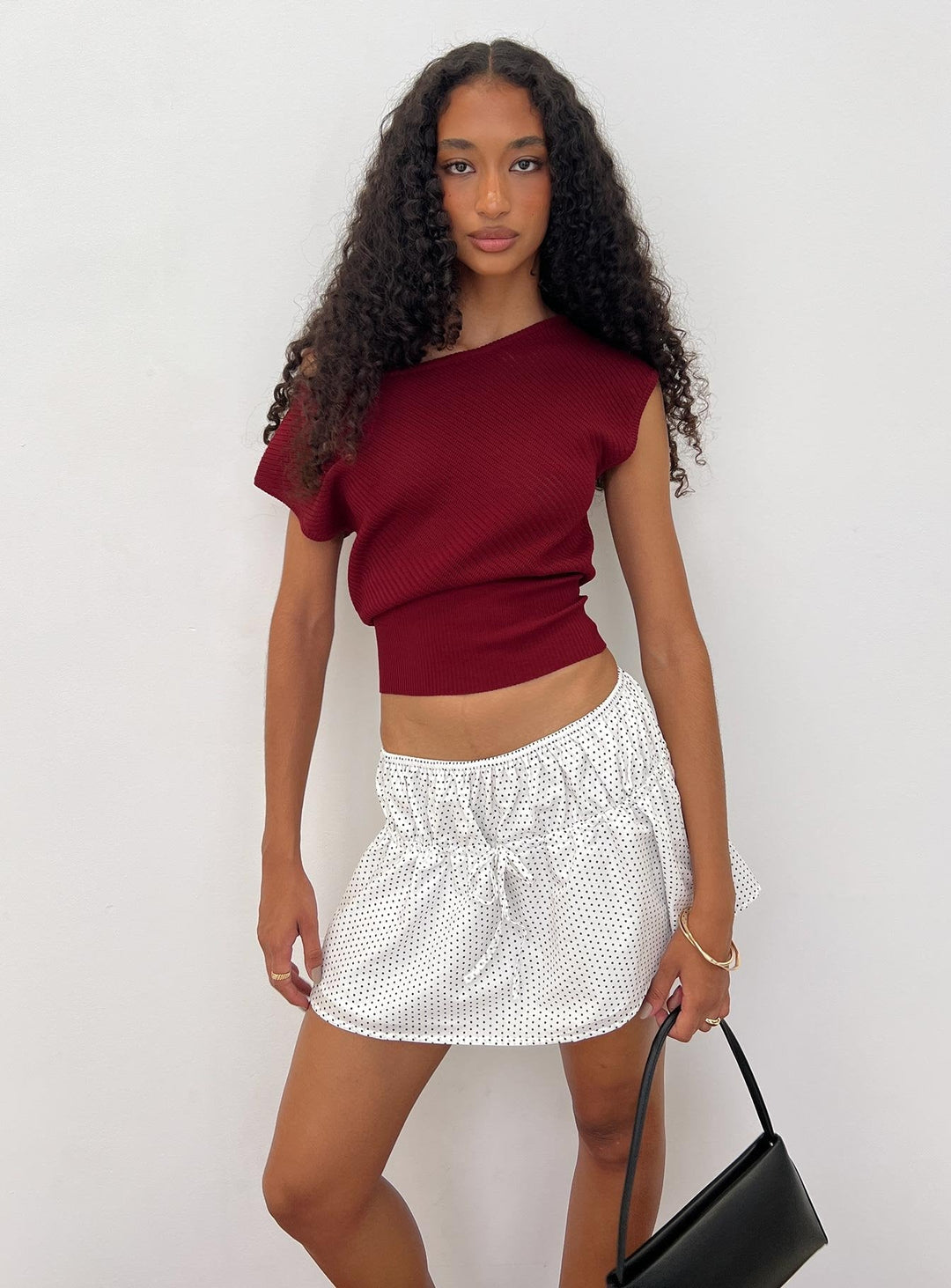 Hazel Cinched Knit Top
