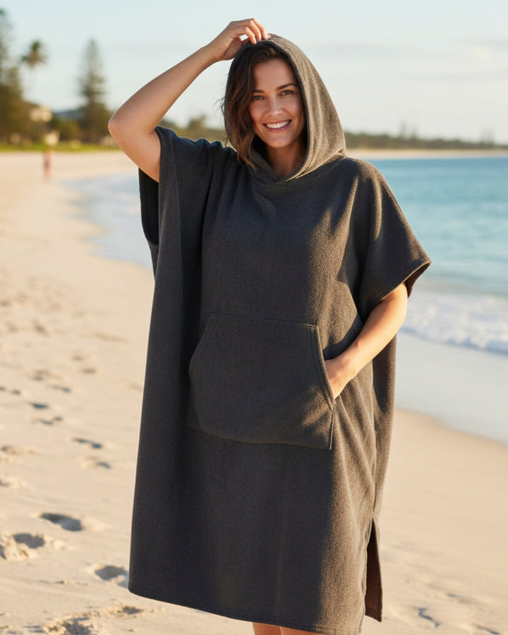 Uma Poncho Midi Dress